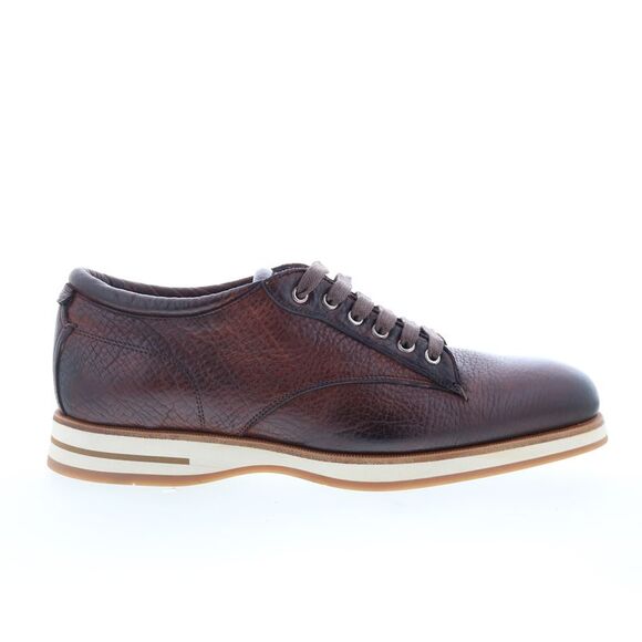 Di Bianco Mens Avellino Classic Brown Shoes (NWT)